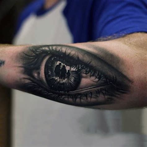 eyeball tattoo on arm|eye tattoo designs on arm.